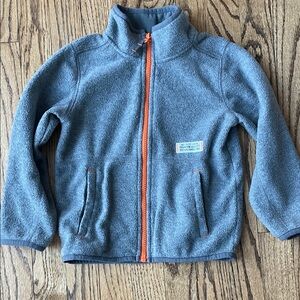 Carter's Gray Jacket with Orange Trim